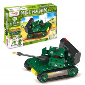 Zephyr Mechanix Battle Station 2 Engineering Toy Kit for Kids 7 Years+
