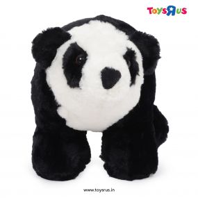 Mirada 40 cm Standing Panda Huggable Plush Soft Toy (Black)