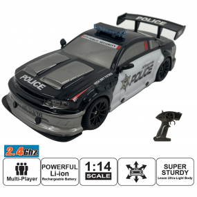 Playzu Auto Perfect Racing Remote Control Police Car (Scale 1:14)