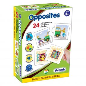 Frank Opposites 24 Self Correcting Two Piece Puzzles Age 3+Years