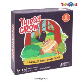 Shumee Thirsty Crow Board Game For Kids 4+ ( 2-4 Players)