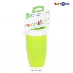 Munchkin Miracle 360° Green Trainer Cup - 207 ml for Kids 12 Months+