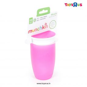 Munchkin Miracle 360° Trainer 207 ml Pink Cup Without Lid for 12 Months+ Kids