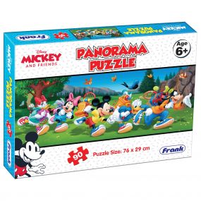 Disney Mickey And Friends Panorama Puzzle 90 Pieces | Multicolour