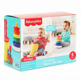 Fisher-Price 2-In-1 Infant Starter Giftpack - Multicolour