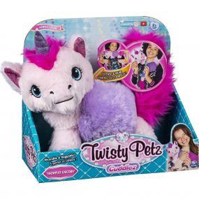 Spin Master Twisty Petz Cuddlez Unicorn Plush for Kids 4 Years+