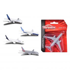Majorette Boeing 787-9 Collector Toy Airplane - 1 Piece (Random Selection from Assortment of 4)