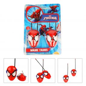 Toyzone Spiderman 2 Way Walkie Talkies Long Range Radio Toy