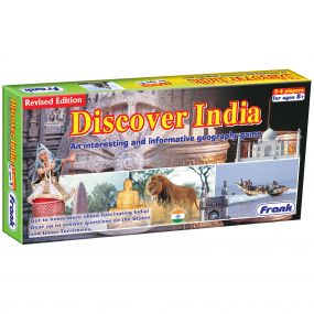 Frank Discover India Board Games (for kids aged 8 years and above)