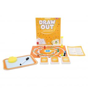 Frank Junior Draw Out Board Game for 2 to 6 Players - 200 Cards