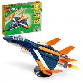LEGO Creator 3in1 Supersonic Jet 31126 Building Kit (215 Pieces)