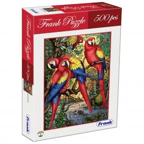 Frank Macaw Parrots 500 Piece Jigsaw Puzzle Age 9+ Years