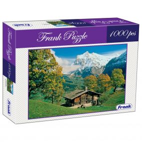 Frank Bernese Alps 1000 Piece Jigsaw Puzzle for Kids 14+ Years and Adults with Realistic Illustrations