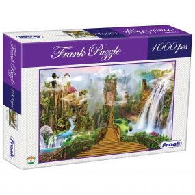Frank Fantasy Landscape 1000 Piece Jigsaw Puzzle for Kids 14+ Years and Adults with Realistic Illustrations