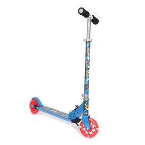 Tygatec Foldable 2 Wheel Kick Scooter With Flashing Wheels For 5+ Year Boys & Girls