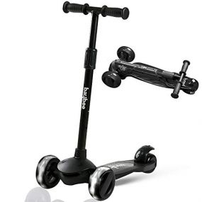 Baybee Alpha Scooter - (5-8 Years), F3-Black