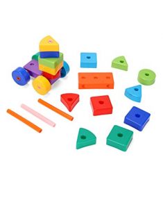 Ratnas Educational Active Block Jr. Assembly Set for Creative Kids Above 1Y
