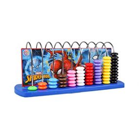 Ratna's Educational Abacus Senior Spiderman Printed for Counting Addition Subtraction
