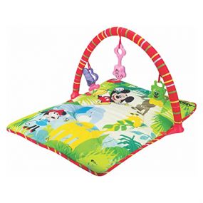 Disney Baby Play Gym Mickey Mouse With Soft Matt & Hanging Toys Size 28 x 20