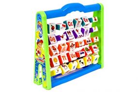 Ratnas Educational Learning Frame Sr. with Alphabets Numbers Shapes and Colours