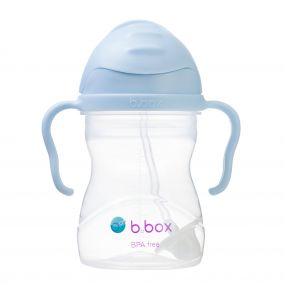B.Box Weighted Straw Sippy Cup 240 ml - Light Blue