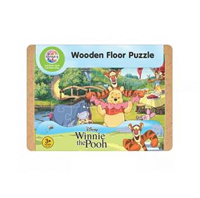 Ratnas Disney Winnie The Pooh Wooden Floor Jigsaw Puzzle for Kids 3Y+