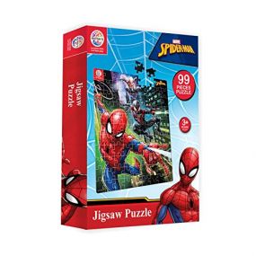 Ratnas Wooden Floor Puzzle Spiderman 35 Pieces Jigsaw Puzzle Size 29.5 Cm X 21.5 Cm for Kids 3+ Years