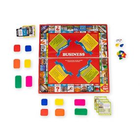 Ratna's Fun Filled Business 5 in 1 Deluxe Game With Plastic Money Coins for Young Businessmen To Learn Trading And Other Systems of Buying And Selling