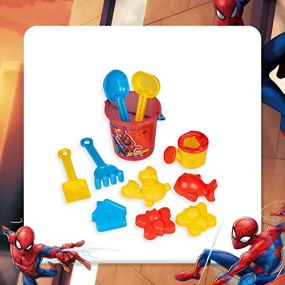 Ratnas Spider-Man Beach Toy Set 10 Pieces For Kids 3 Years+