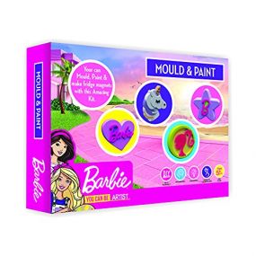 Ratnas Barbie Mould & Paint DIY for Kids 5Y+ (4 Moulds Included Inside)