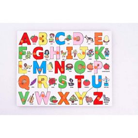 Baybee Wooden Alphabets Puzzle Games for Kids Toys