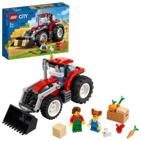 LEGO City Tractor 60287 Building Kit (148 Pieces) for Kids 4Y+