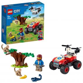 Lego City Wildlife Rescue ATV 60300 Building Kit (74 Pieces)