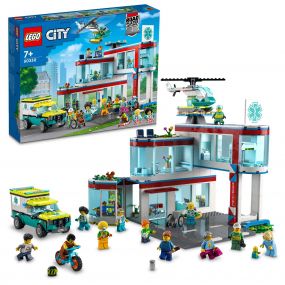 LEGO City Hospital 60330 Building Kit (816 Pieces)