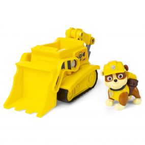 Paw Patrol Rubble's Diggin' Bulldozer With Collectible Figure, for Kids Aged 3 And Up