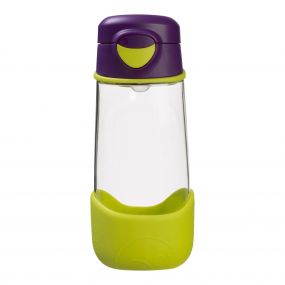 B.Box Tritan Sport Spout Drink Bottle 450 ml | Purple Green