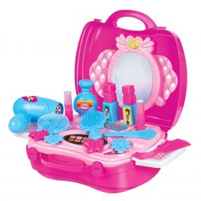 Itoys Makeup Suitcase Beauty Kit And Cosmetic Toy Set | Multicolor