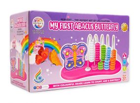 Ratnas My First Abacus Butterfly With Colourful Beads Learn to Count, Add & Subtract