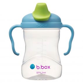 B.Box Easy Grip Soft Spout Cup 240 ml - Blue Green