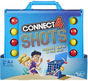 Hasbro Gaming Connect 4 Shots Board Game for Kids Above 8Y+