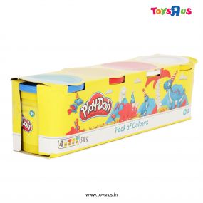 PLAY-DOH 4-Pack of Colours for Kids 2 Years and Up with 4-Ounce Non-Toxic Colours