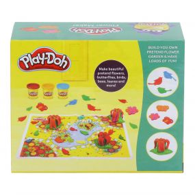 Play-Doh Pretend Flower Maker Toy for Kids 3+ Years With Non Toxic Colours