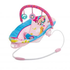 Mastela Music Vibrations Bouncer Pink And Blue Colour for Unisex