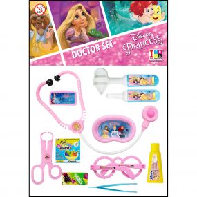 Disney Princess Doctor Set 10 Pieces Multicolour for Kids 4 Years+