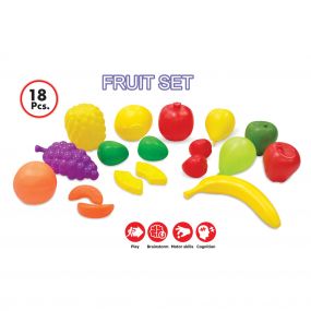 Itoys Fruit Set Role Play Kitchen Play | Multicolour