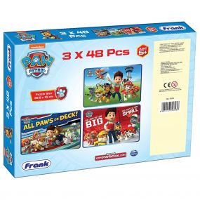 Paw Patrol On The Treasure Hunt (Set of 3 Puzzles Pack) for Kids 5+ Years