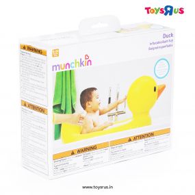 Munchkin White Hot Safety Inflatable Duck Tub for Kids