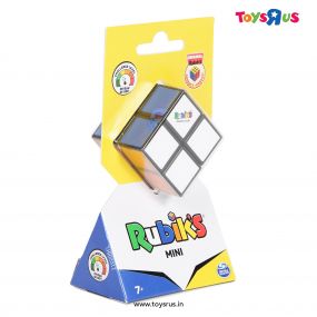Rubik’s Mini 2x2, 2x2 Classic Colour-Matching Puzzle, Pocket Size Brain-Teasing Puzzle Toy