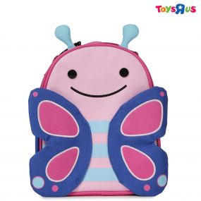 Skip Hop Lunchie Insulated Butterfly Kids Lunch Bag (Pink)