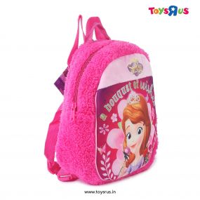 Disney Sofia the First Plush Backpack with Adjustable Shoulder Straps